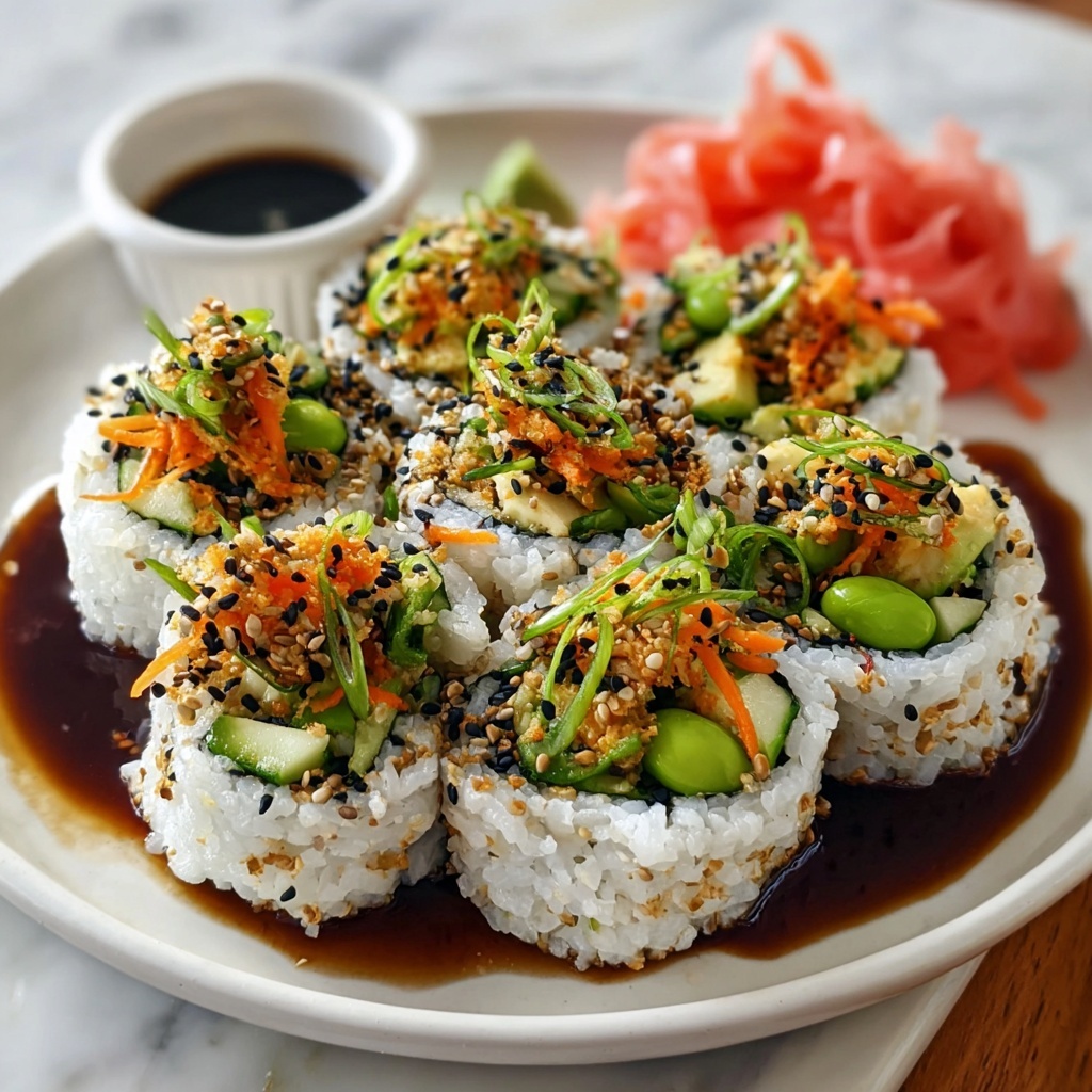 Vegetarian Crunchy Roll Bowls Recipe - Recipe Image