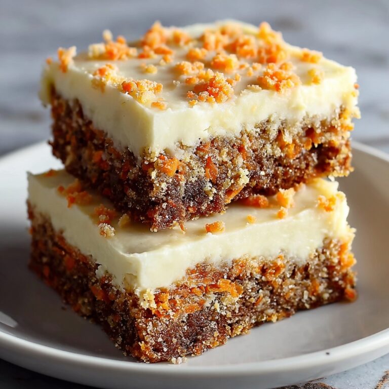 Irresistible Carrot Cake Bars with Luscious Cream Cheese Frosting Recipe