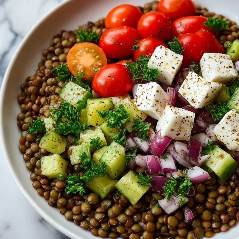 Mediterranean Lentil Salad Recipe