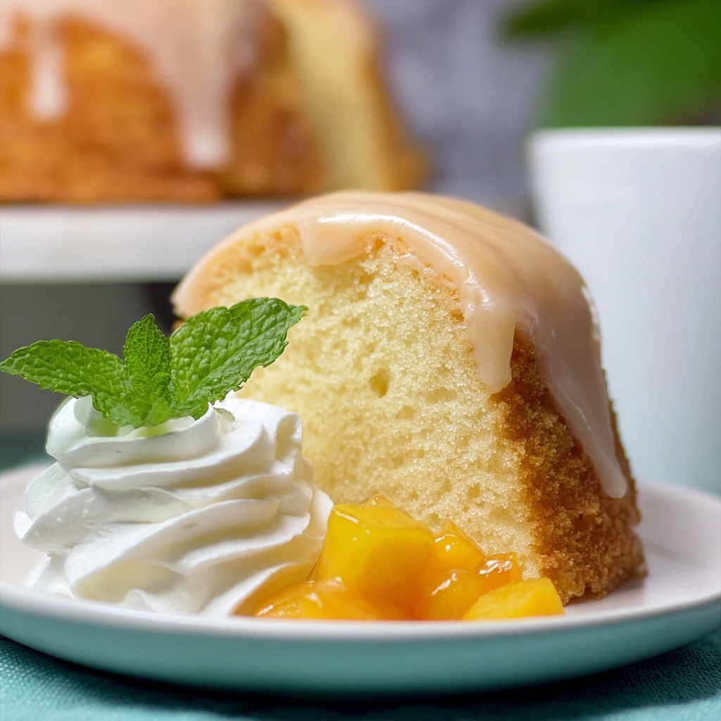 Instant Pot Mango Cake Recipe - Recipe Image