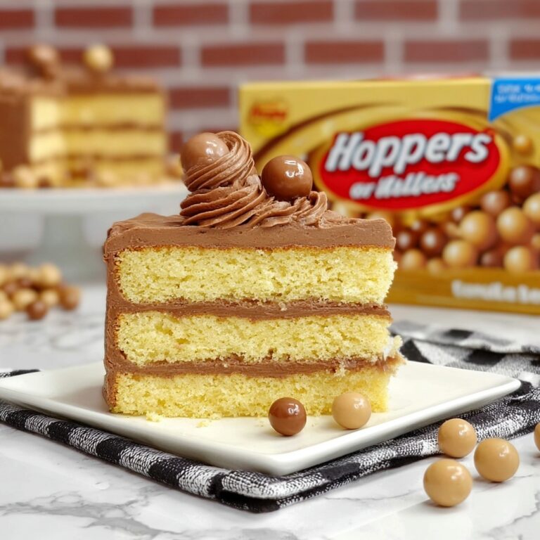 Whopper Cake – Malted Milk Ball Cake Recipe