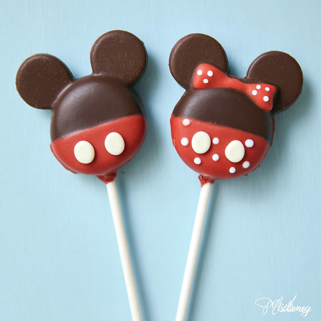 Easy Mickey and Minnie Mouse Treats Recipe - Recipe Image