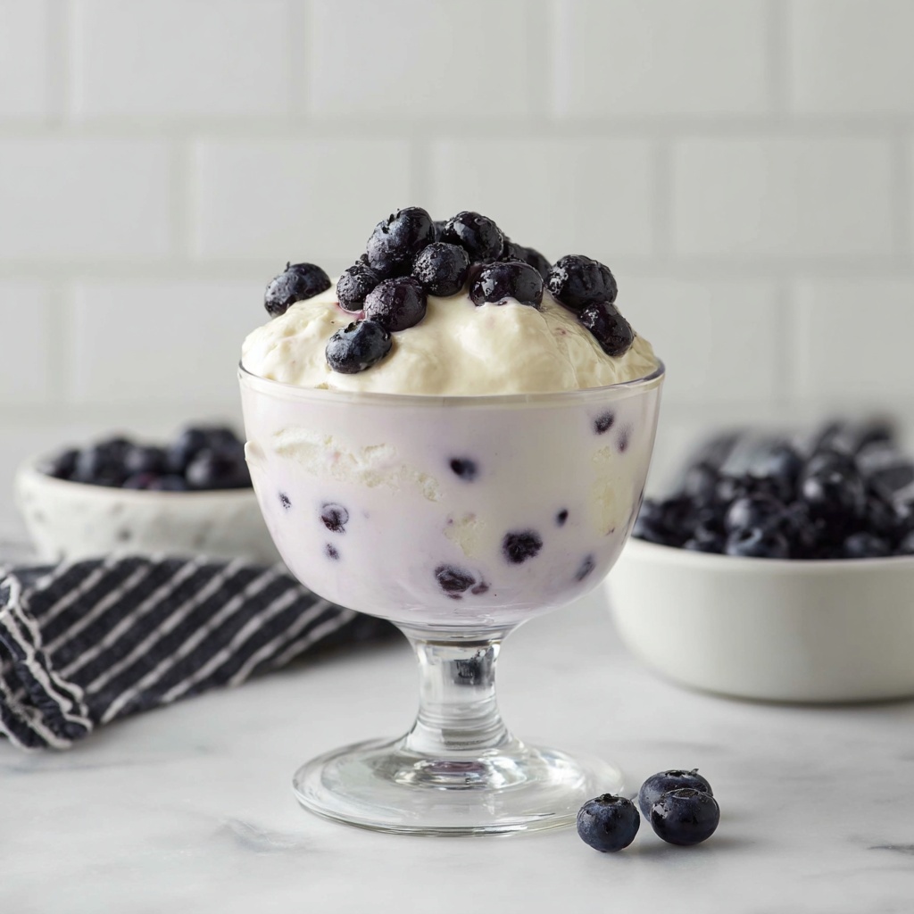 Blueberry Fluff Recipe - Recipe Image