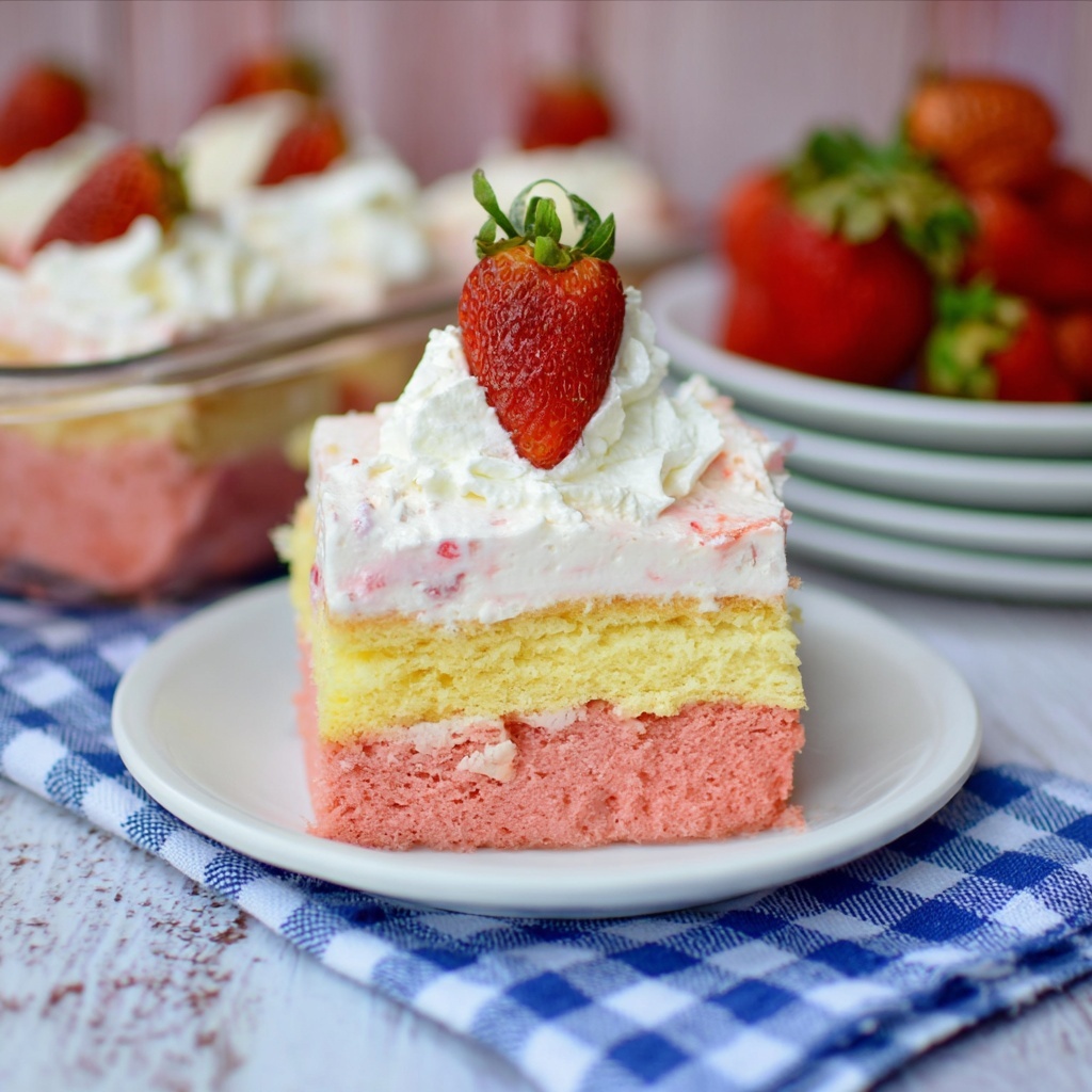 Strawberry Twinkie Cake Recipe - Recipe Image
