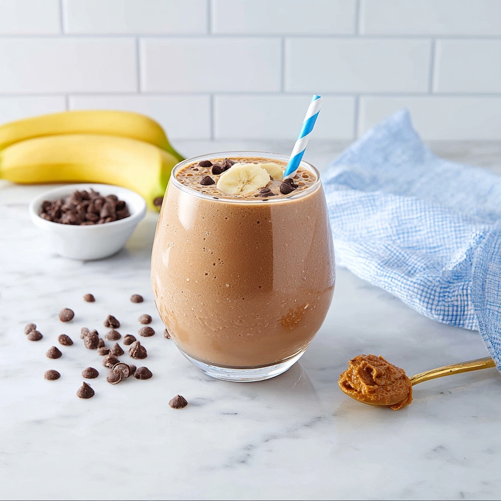 Chocolate Banana Smoothie Recipe - Recipe Image