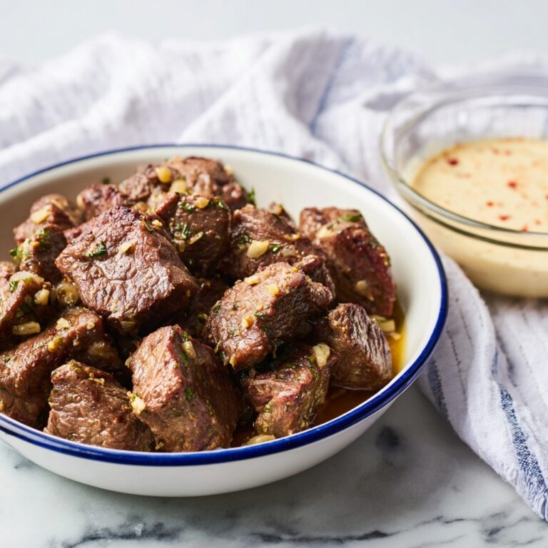 Mexican Slow Cooker Steak Bites with Queso and Green Chiles Recipe