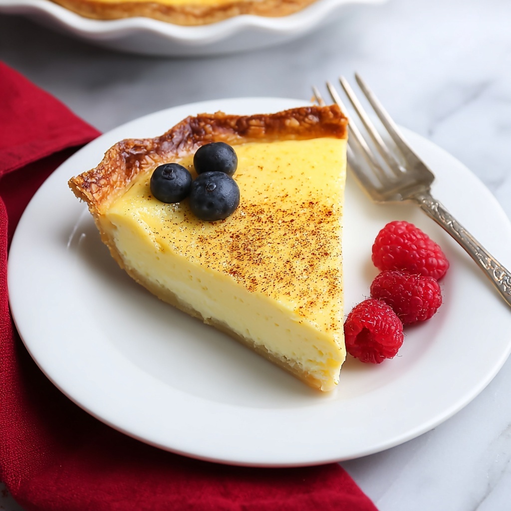Custard Pie Recipe - Recipe Image