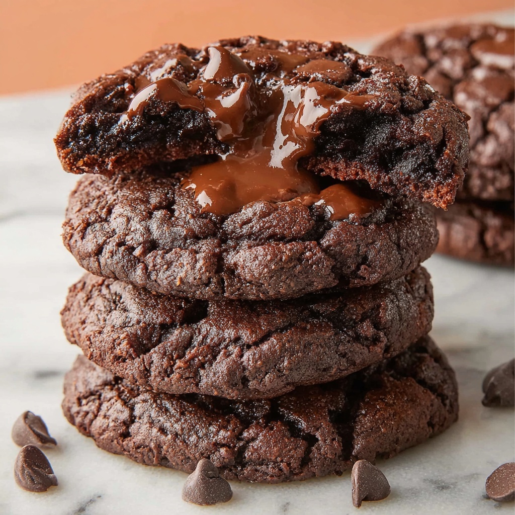 Double Chocolate Chip Cookies Recipe - Recipe Image