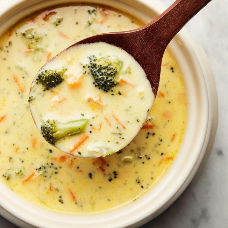 Broccoli Cheddar Soup (Panera Copycat) Recipe