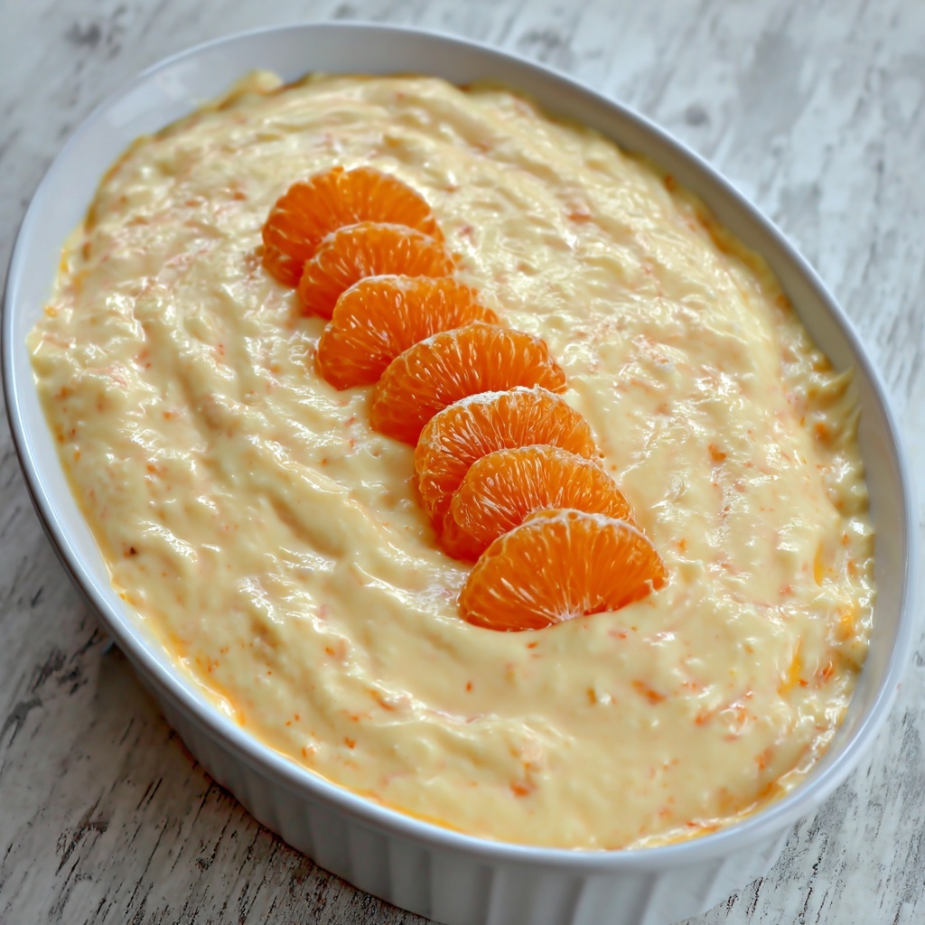 Easy Orange Creamsicle Salad Recipe - Recipe Image