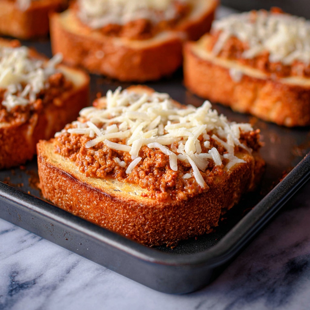 Garlic Bread Sloppy Joes Recipe - Recipe Image