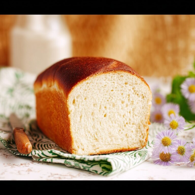 Homemade White Bread Recipe