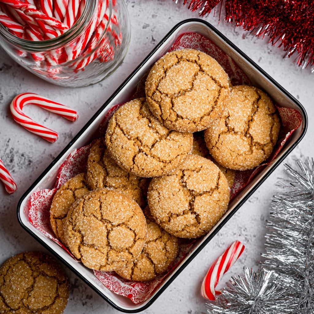 Soft Gingersnap Cookies Recipe - Recipe Image