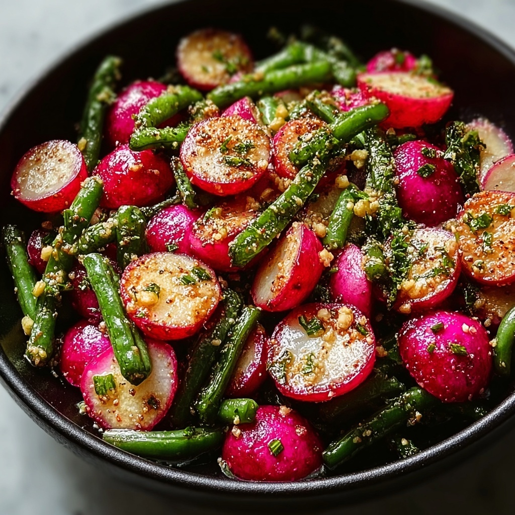 Spring Salad with Roasted Veggies and Mustard Vinaigrette Recipe - Recipe Image