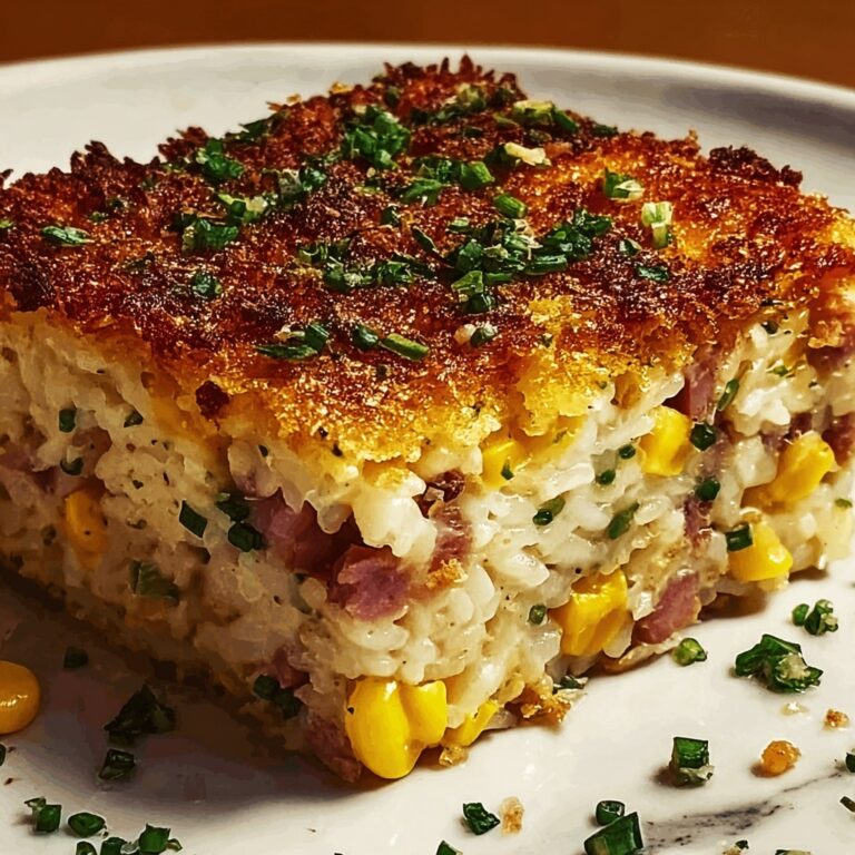 Loaded Cornbread Casserole – The Ultimate Comfort Food Dish Recipe