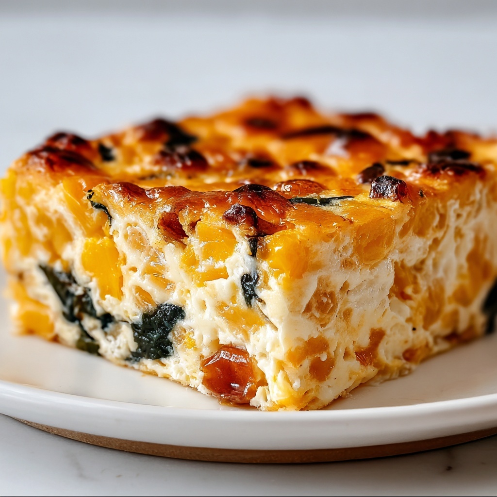Irresistibly Easy Cottage Cheese Egg Bake Recipe for Meal Prep Recipe - Recipe Image