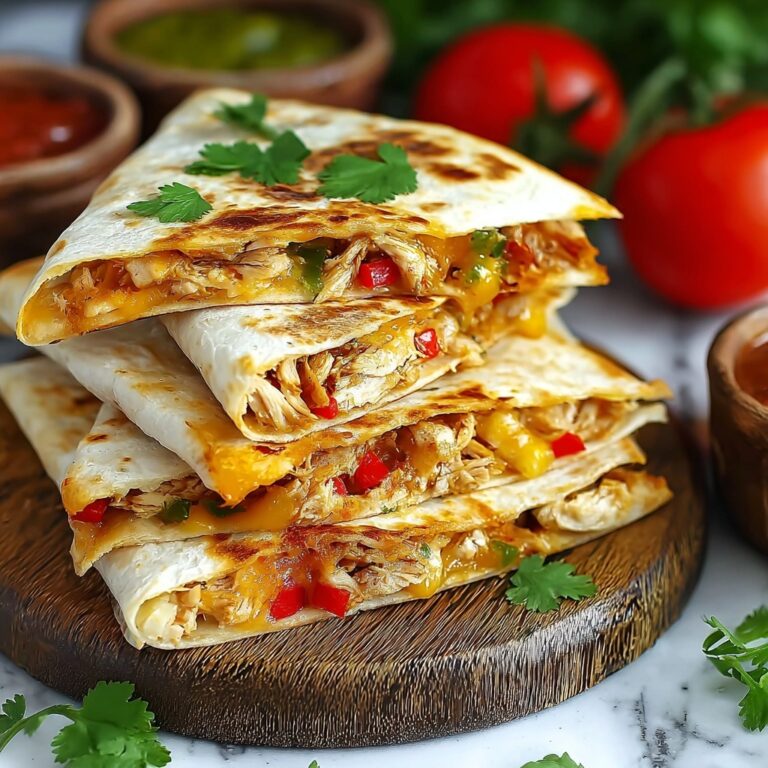 Flavor-Packed Chicken Fajita Quesadilla Recipe
