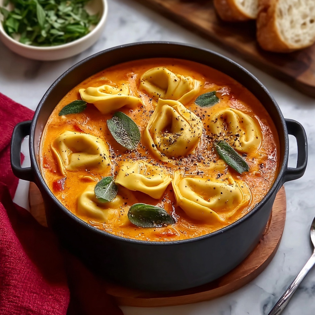 Creamy Tomato Tortellini Soup That Warms Your Soul Recipe - Recipe Image