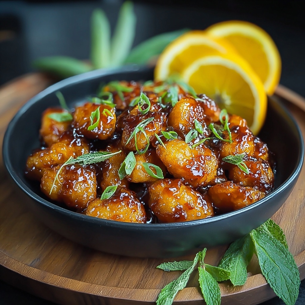 Irresistibly Delicious Homemade Chinese Orange Chicken Recipe - Recipe Image