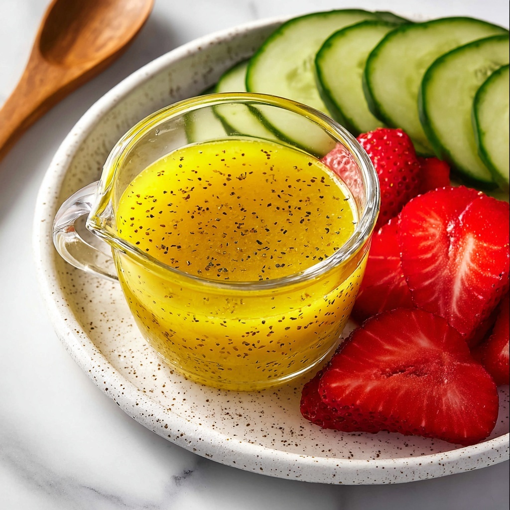 Lemon Poppy Seed Salad Dressing Recipe - Recipe Image