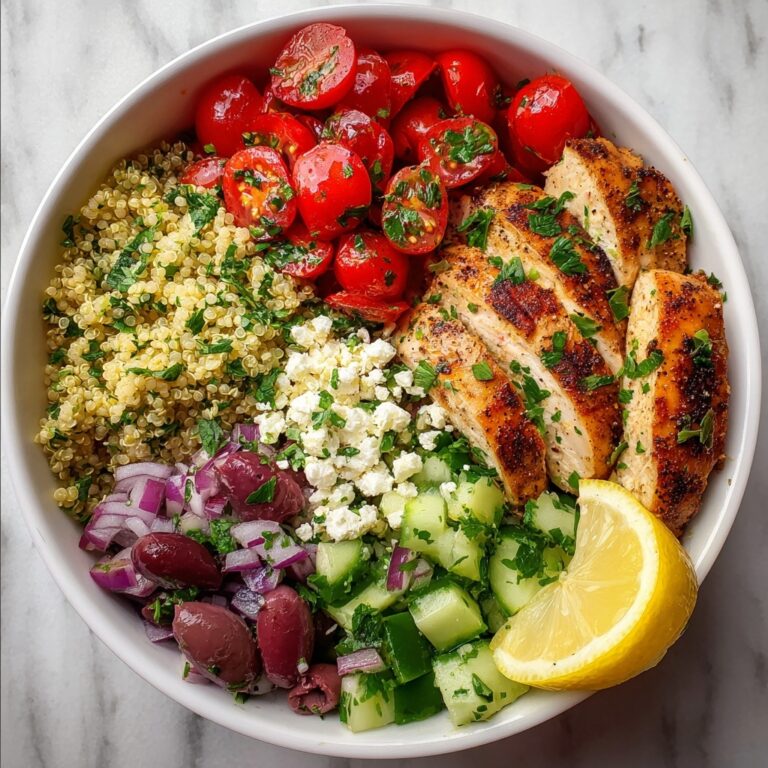 Mediterranean Chicken Bowl Recipe