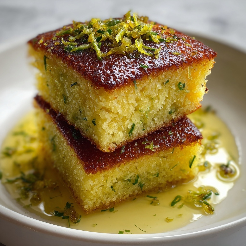 Lemon Zucchini Cake Recipe - Recipe Image