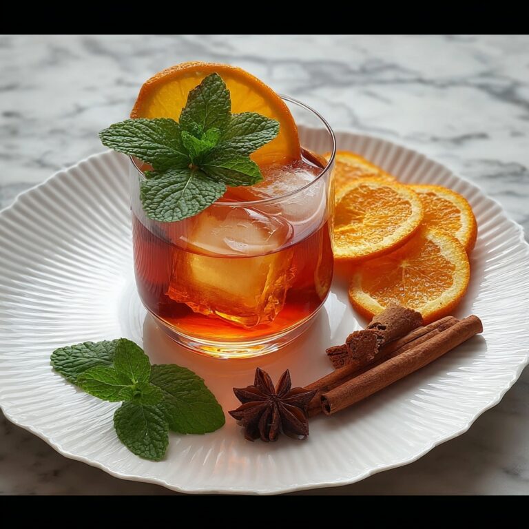 Orange Cinnamon Iced Tea Recipe