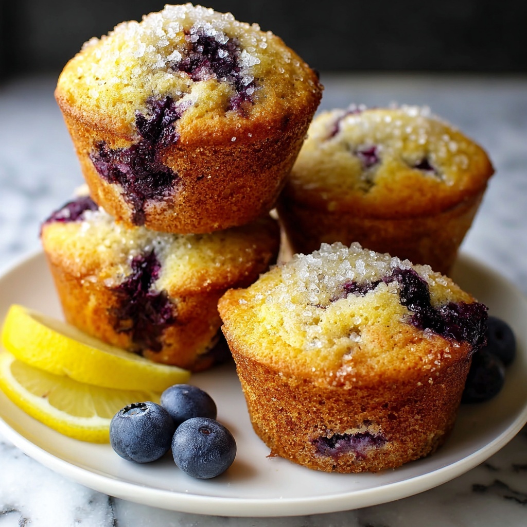 Lemon Blueberry Muffins Recipe - Recipe Image