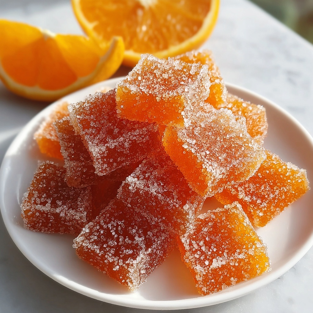 Classic Homemade Orange Candy Recipe - Recipe Image