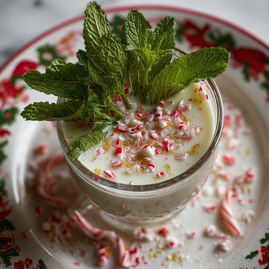 Minty Christmas Cocktail Recipe - Recipe Image