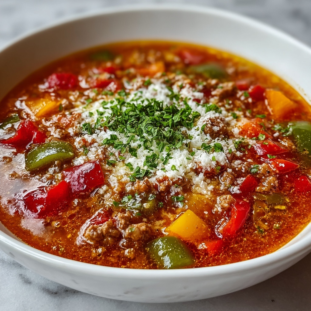 Stuffed Pepper Soup Recipe - Recipe Image
