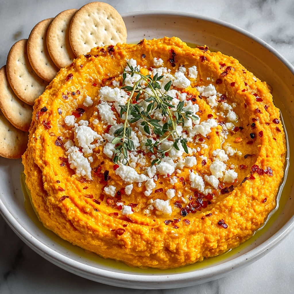 Pumpkin Whipped Feta Dip Recipe - Recipe Image