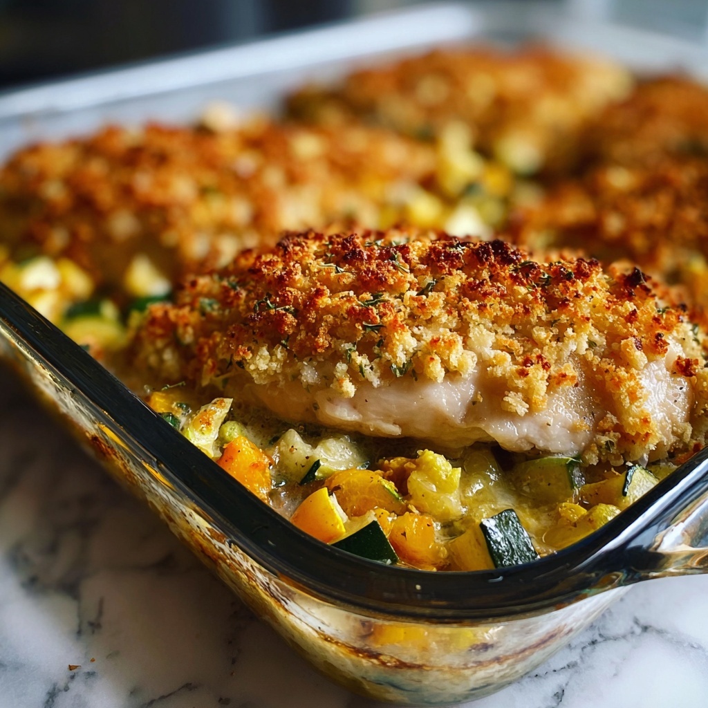 Chicken and Stuffing Casserole Recipe - Recipe Image