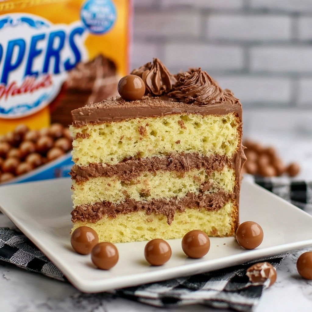 Whopper Cake - Malted Milk Ball Cake Recipe - Recipe Image