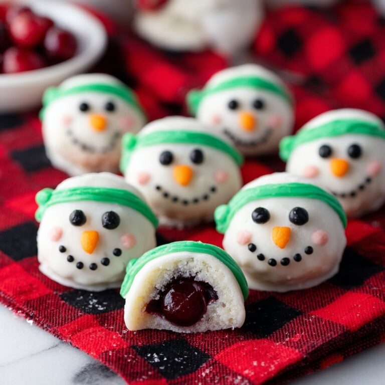 Snowman Brownie Bombs Recipe