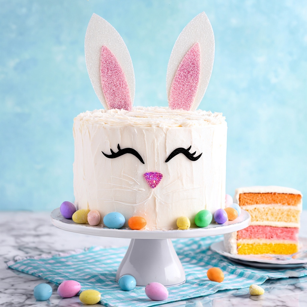 Easter Bunny Cake Recipe - Recipe Image