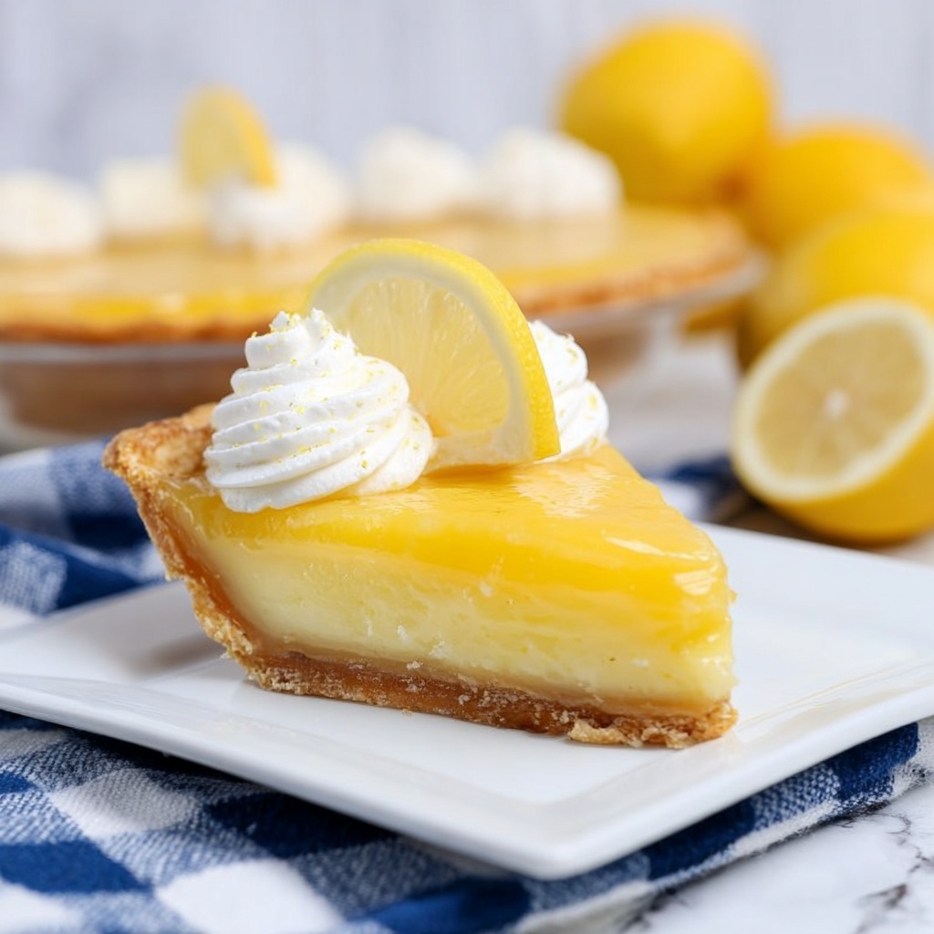 Lemon Chess Pie Recipe - Recipe Image