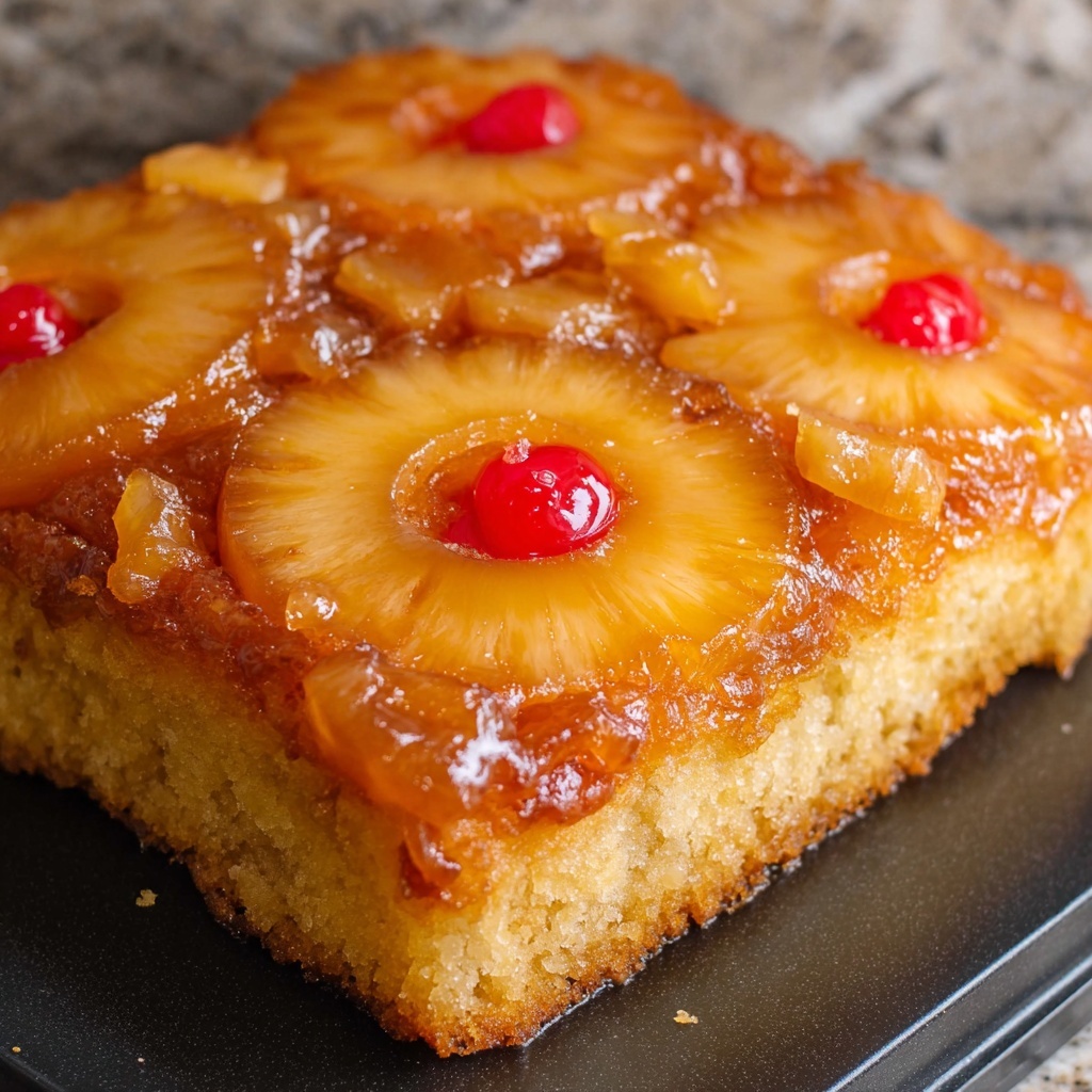 Pineapple Upside Down Cake Recipe - Recipe Image