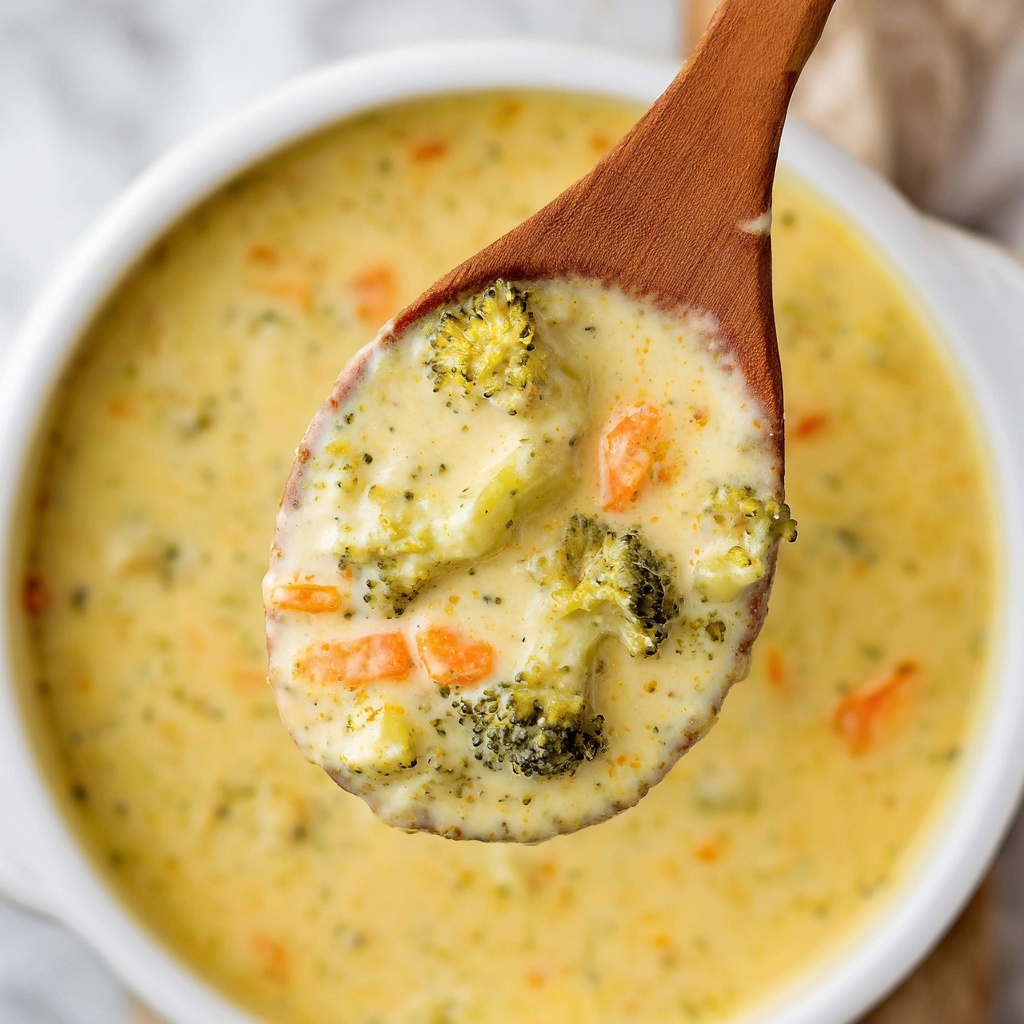 Broccoli Cheddar Soup (Panera Copycat) Recipe - Recipe Image