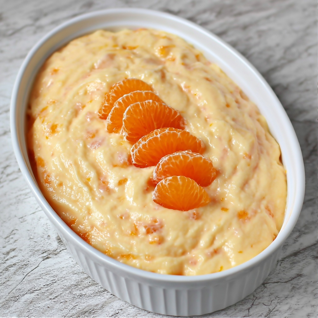 Easy Orange Creamsicle Salad Recipe - Recipe Image