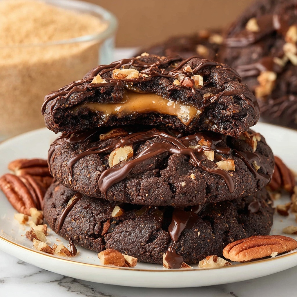 Turtle Cookies Recipe - Recipe Image