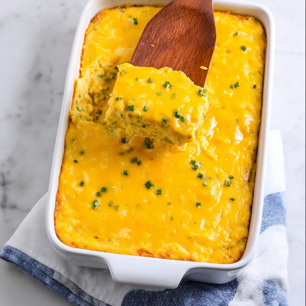 Cheesy Corn Casserole Recipe - Recipe Image