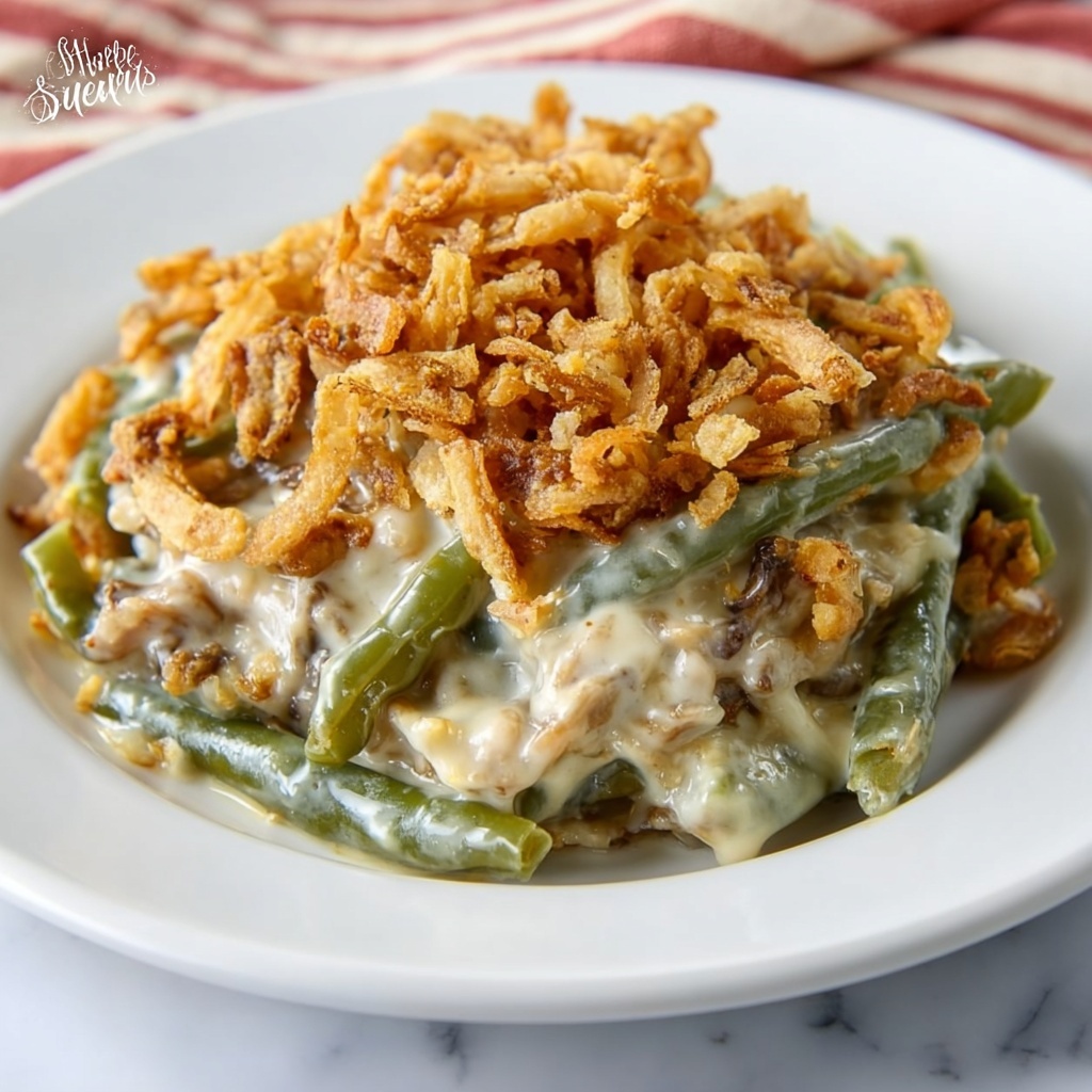 Classic Green Bean Casserole Recipe - Recipe Image