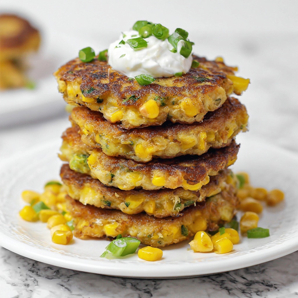Easy Corn Fritters Recipe - Recipe Image