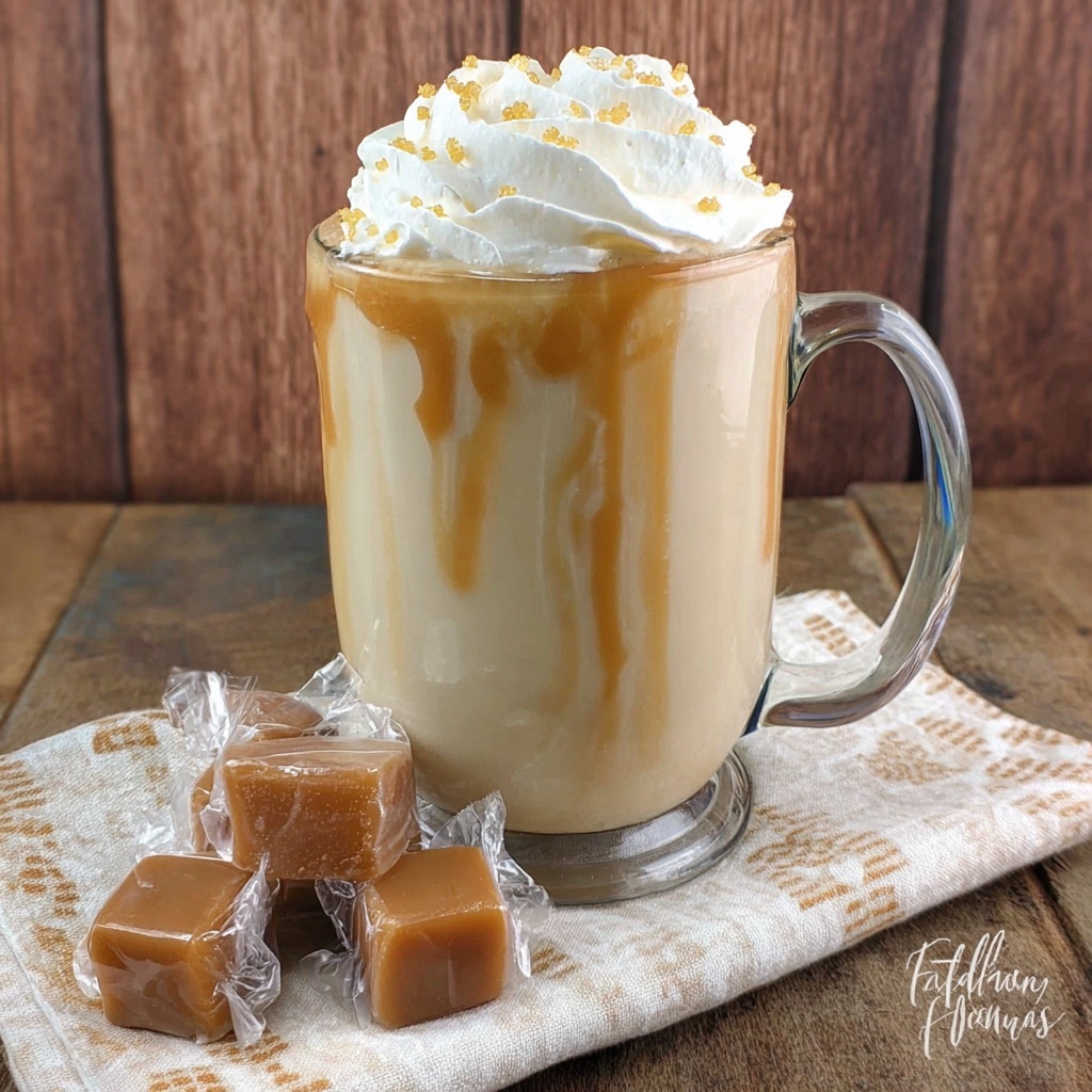 Salted Caramel Bourbon Milkshake Recipe - Recipe Image