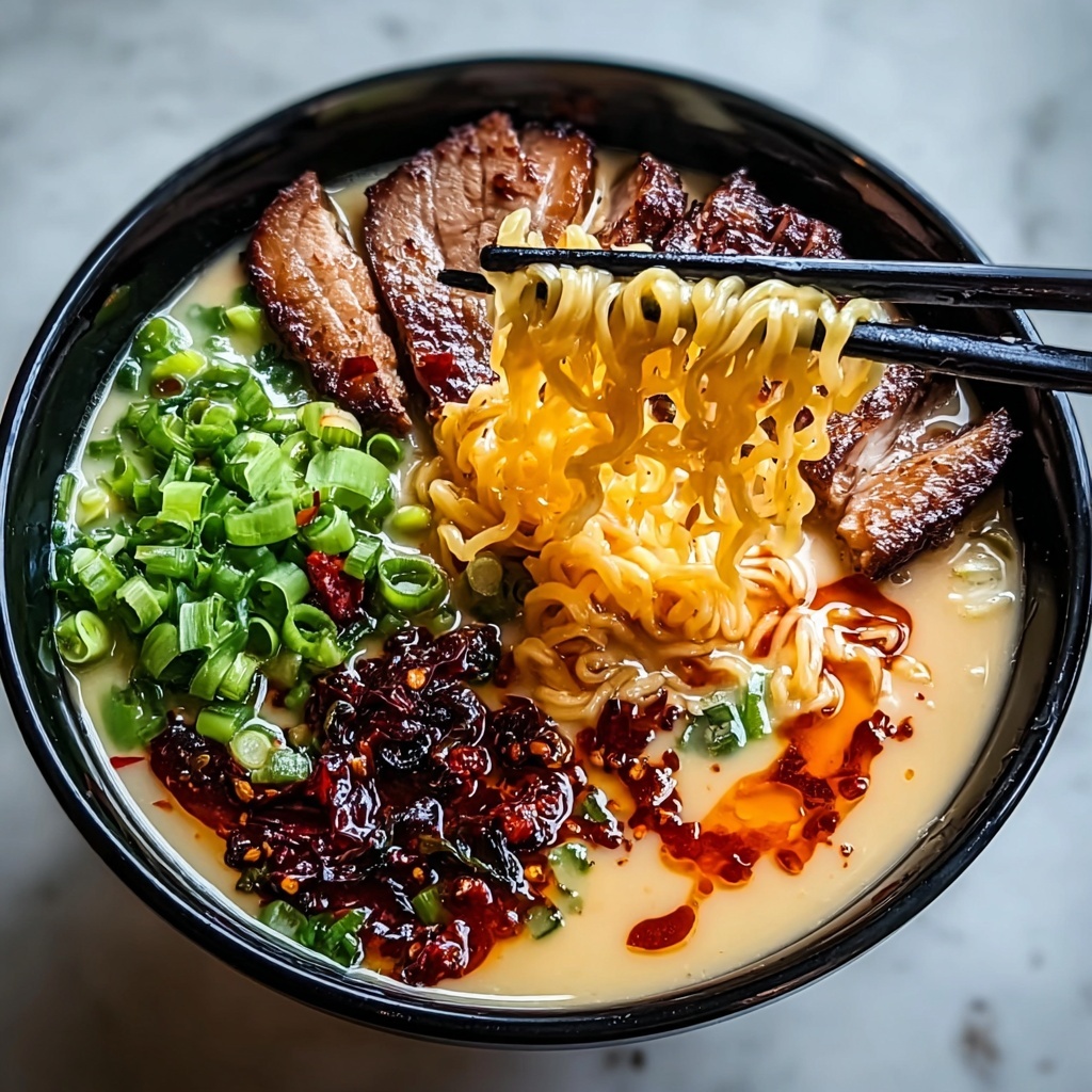 Spice It Up: Irresistibly Fiery Chicken Ramen That Delivers Comfort Recipe - Recipe Image