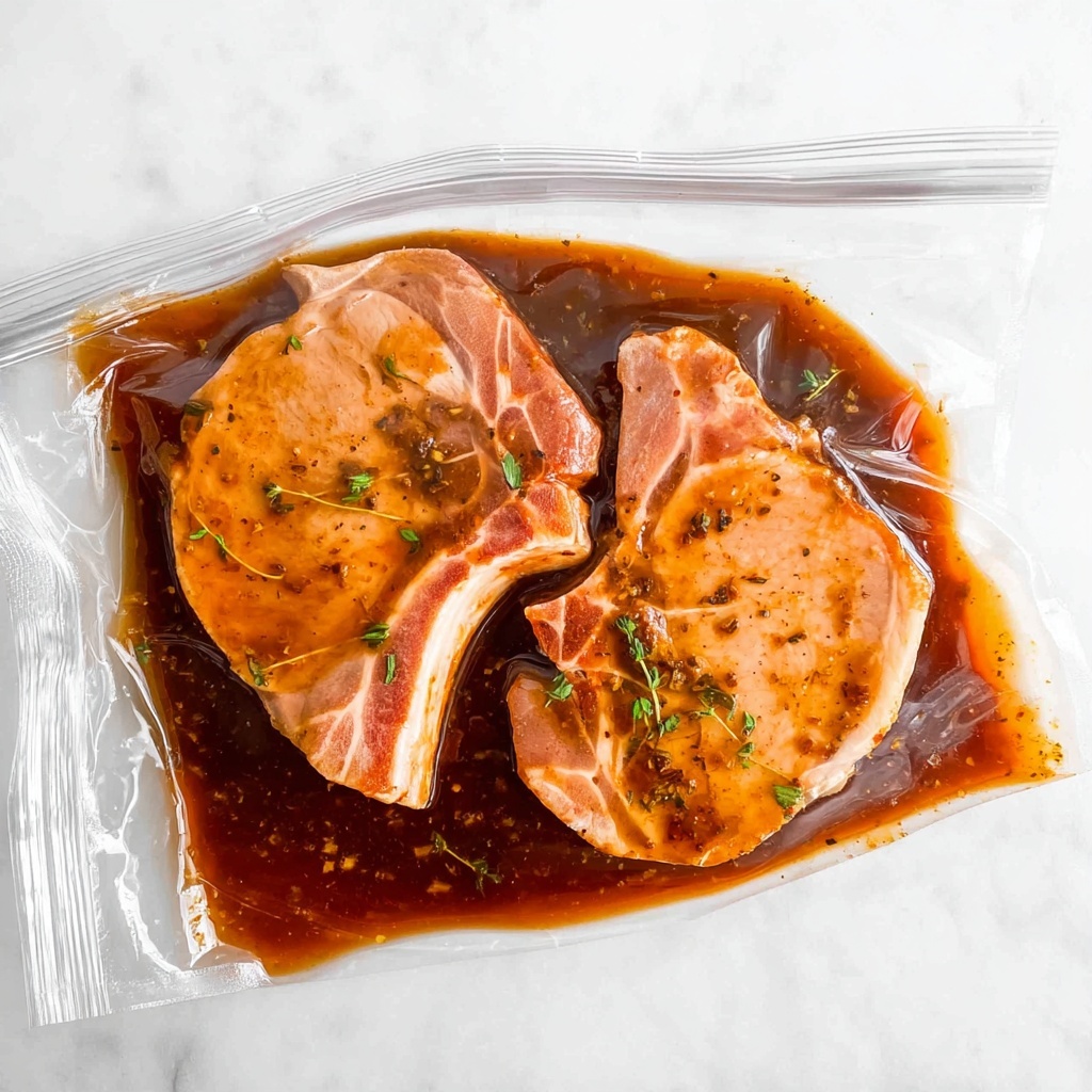 Garlic Herb Pork Chop Marinade Recipe - Recipe Image
