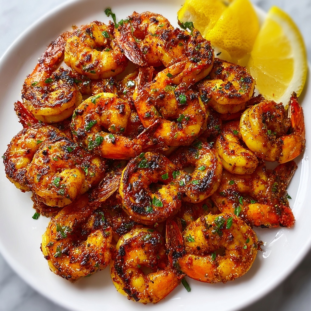 Spicy Garlic Grilled Shrimp Recipe - Recipe Image