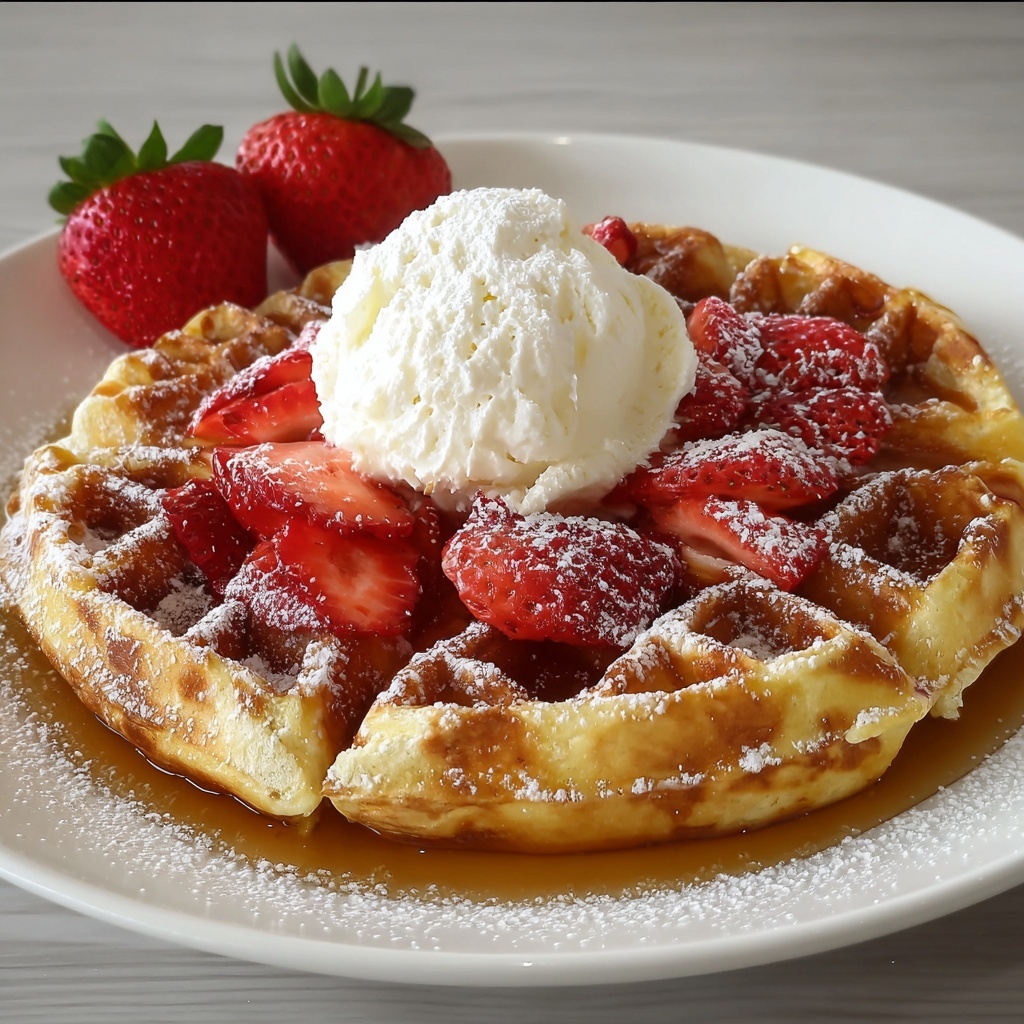 Fluffy Belgian-Style Classic Waffle Recipe - Recipe Image