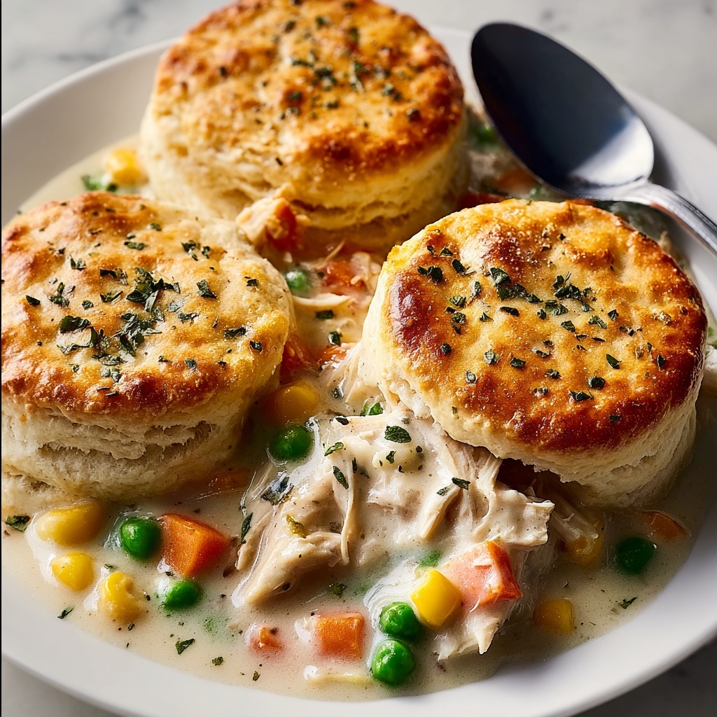 Mini Chicken Pot Pies Recipe - Recipe Image